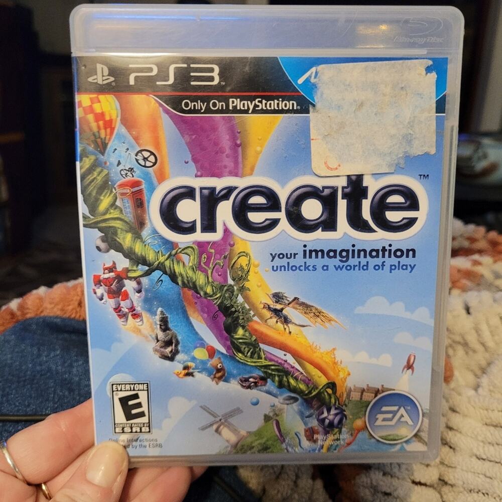 Sony Playstation PS3 Creat Your Imagination Tested